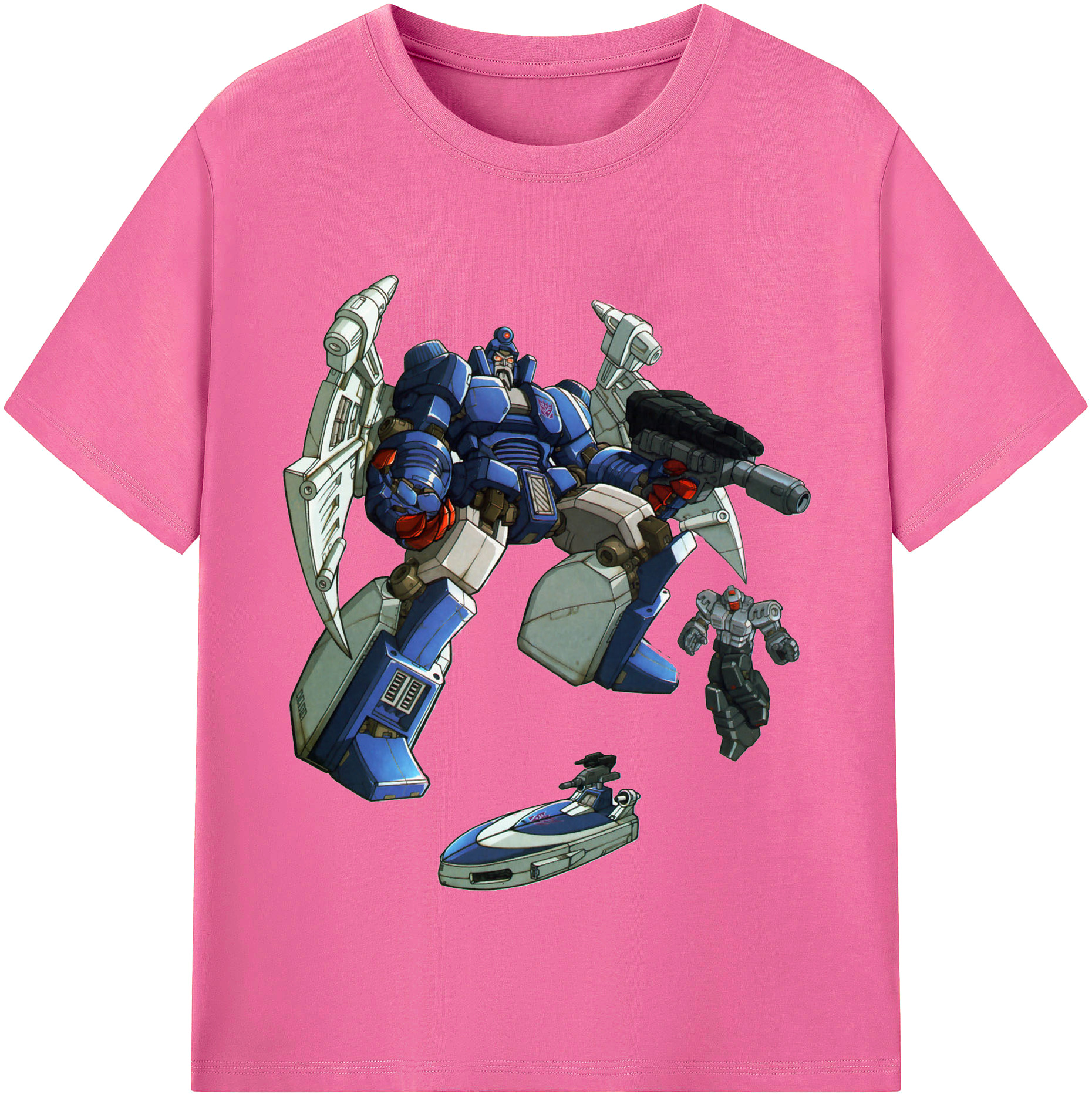 （画像用）  レディースカジュアルプリントTシャツ（綿100％）